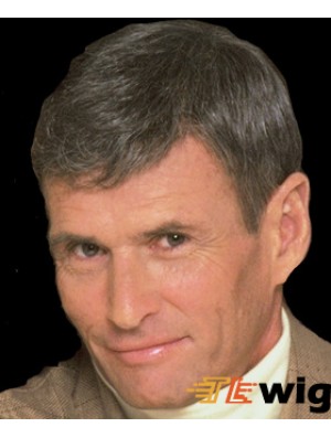 Short Straight Cheapest Toupees For Men