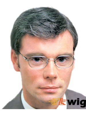 Short Straight Toupee 