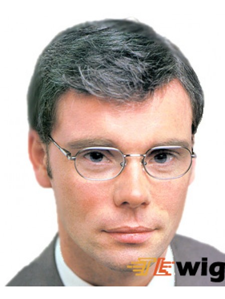 Short Straight Toupee 