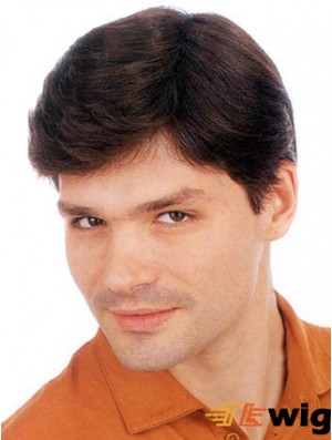 Short Straight Men Toupees
