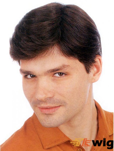 Short Straight Men Toupees