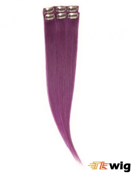 Incredible Black Straight Remy Human Hair Clip In Hair Extensions