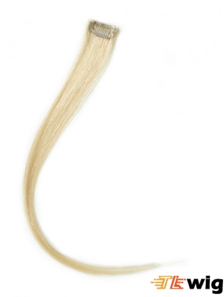 Hairstyles Blonde Straight Remy Human Hair Clip In Hair Extensions