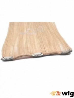 Cheap Black Straight Remy Human Hair Clip In Hair Extensions
