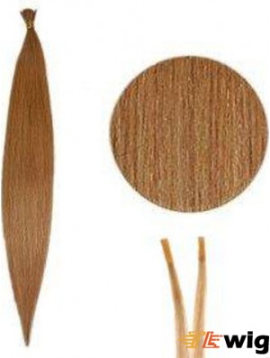 Auburn Straight Stick/I Tip Hair Extensions