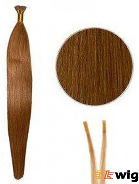 Auburn Straight Stick/I Tip Hair Extensions