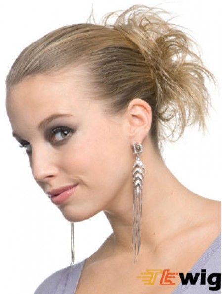 Blonde Ponytail Wraps