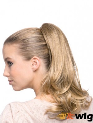 Style Wavy Blonde Ponytails