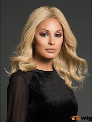 100% Hand-tied Wavy Without Bangs Shoulder Length 14 inch Hairstyles Human Hair Wigs