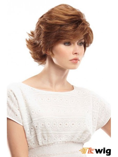 11 inch Perfect Auburn Bobs Monofilament Wigs