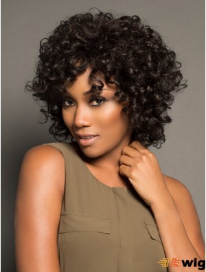 10 inch Black Lace Front Wigs For Black Women