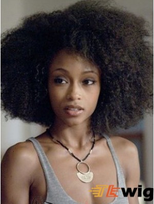 High Quality 12 inch Short Kinky Wigs For Black Women