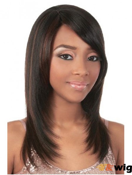 Remy Human Capless Yaki Cheap Human Hair Wigs For Black Woman