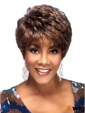 Short Brown African American Wigs Collection