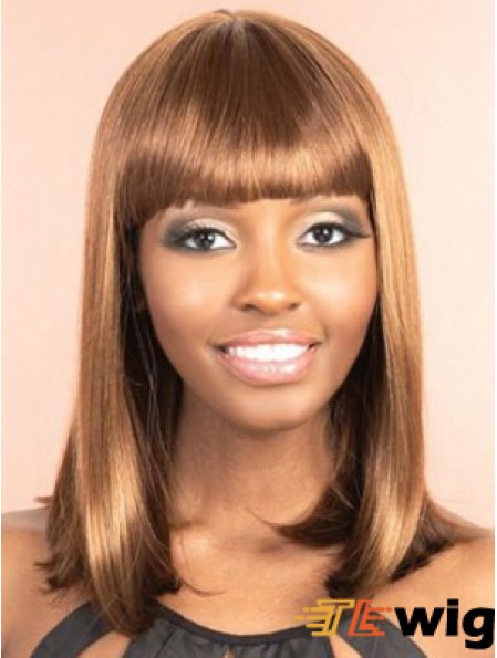 Cheap African Wigs Straight Style Bobs Cut Shoulder Length