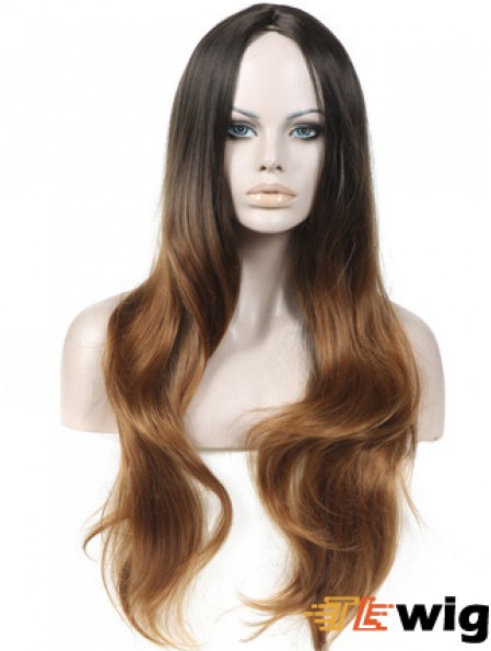 Affordable 26 inch Long Wavy Wigs For Black Women