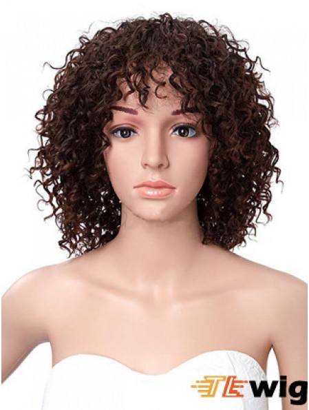 14 inch Brown Lace Front Wigs For Black Women