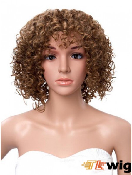 12 inch Brown Lace Front Wigs For Black Women