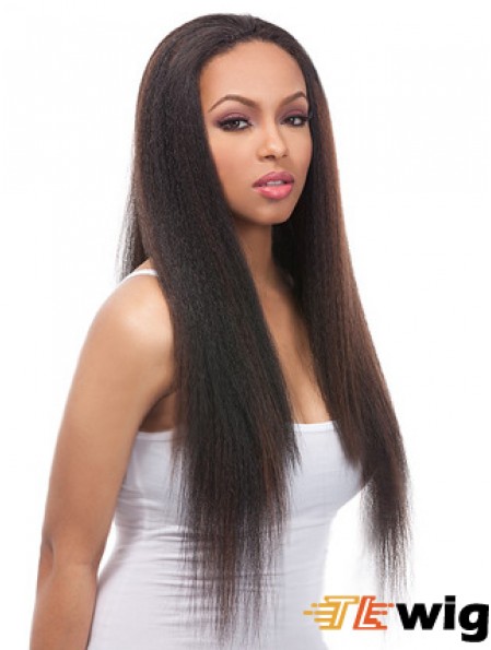 24 inch Black Lace Front Wigs For Black Women