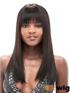 18 inch Black Lace Front Wigs For Black Women