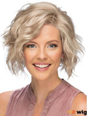 Lace Front Short Blonde Curly Affordable Classic Wigs