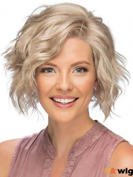 Lace Front Short Blonde Curly Affordable Classic Wigs