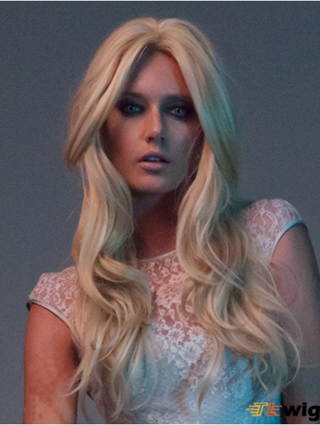 Cheap Synthetic Lace Front Wigs UK Layered Cut Long Length