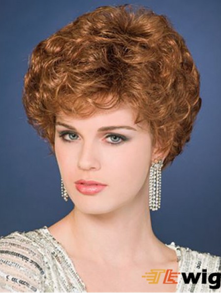 Cropped Curly Capless Layered 6 inch Amazing Synthetic Wigs