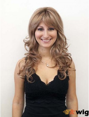 Wavy Layered Long Blonde New Lace Front Wigs