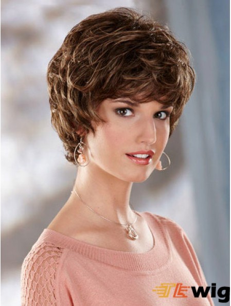 Wavy Brown Online Short Classic Wigs