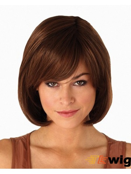 Straight Bobs 11 inch Auburn Best Synthetic Wigs