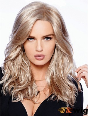 Curly Perfect 16 inch Blonde Classic Long Wigs