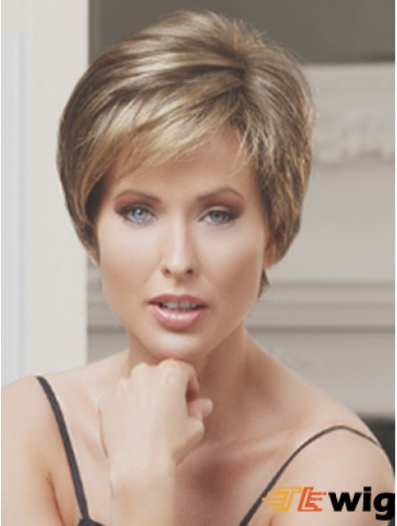 Straight Boycuts 6 inch Beautiful Short Wigs