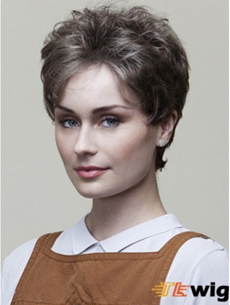 Wavy Classic 6 inch Discount Short Wigs