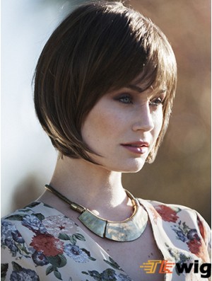 Bobs Brown Straight Chin Length 10 inch Comfortable Medium Wigs
