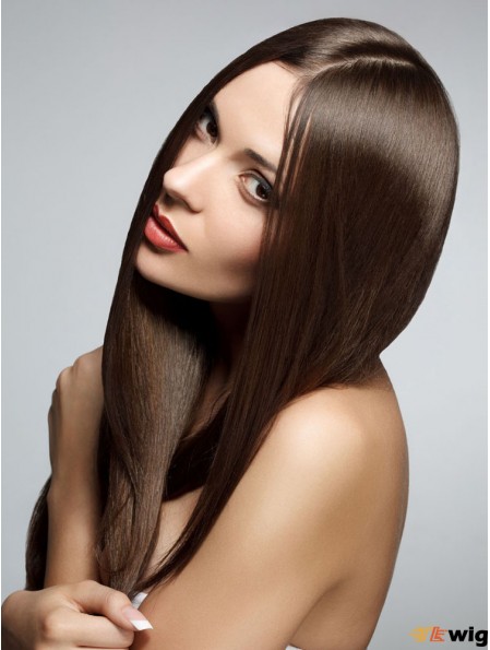 Lace Frontals Brown Color Long Length Straight Style