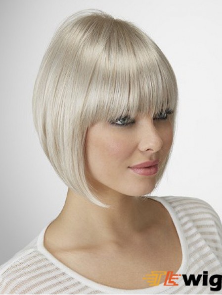 Straight Chin Length 10 inch Capless Great Bob Wigs