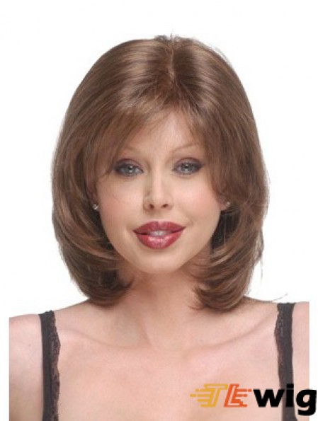 Capless Chin Length Straight Auburn Discount Bob Wigs