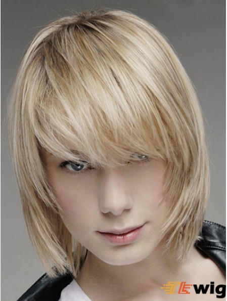 Brown Lace Front Straight Men Hand Tied And Mono Top Human Hair Wig