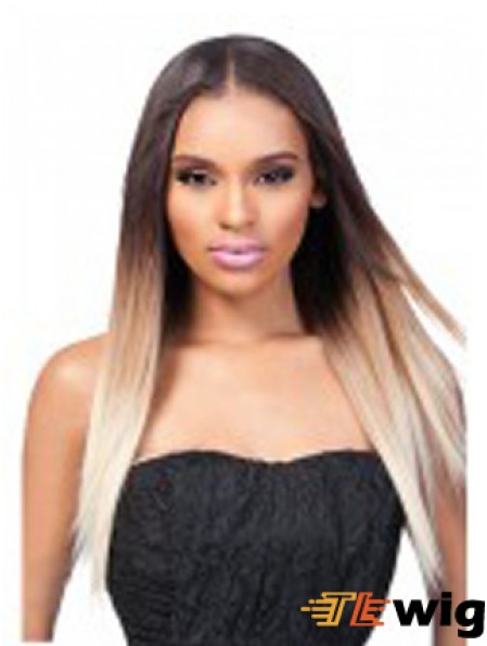 20 inch Ombre/2 Tone Lace Front Wigs For Black Women
