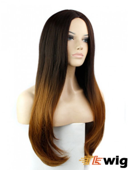 Sassy 24 inch Long Straight Wigs For Black Women
