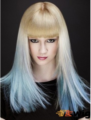Durable 20 inch Long Straight Wigs For Black Women