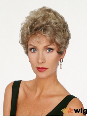 Wavy Blonde Discount Short Classic Wigs