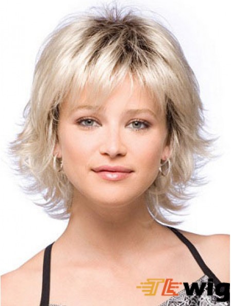 Chin Length Straight Capless Wigs Online Store