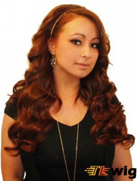 Wavy Remy Human Hair Auburn Gorgeous Weft Extensions
