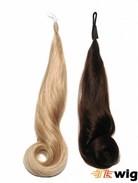 Brown Curly Stick/I Tip Hair Extensions