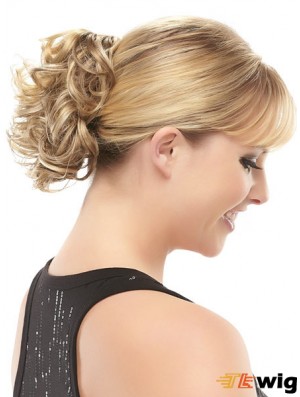 Blonde Bun Hair Pieces