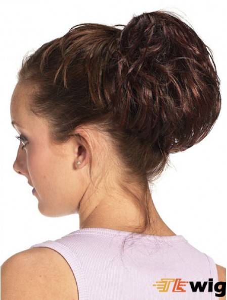 Auburn Hair Bun Pieces